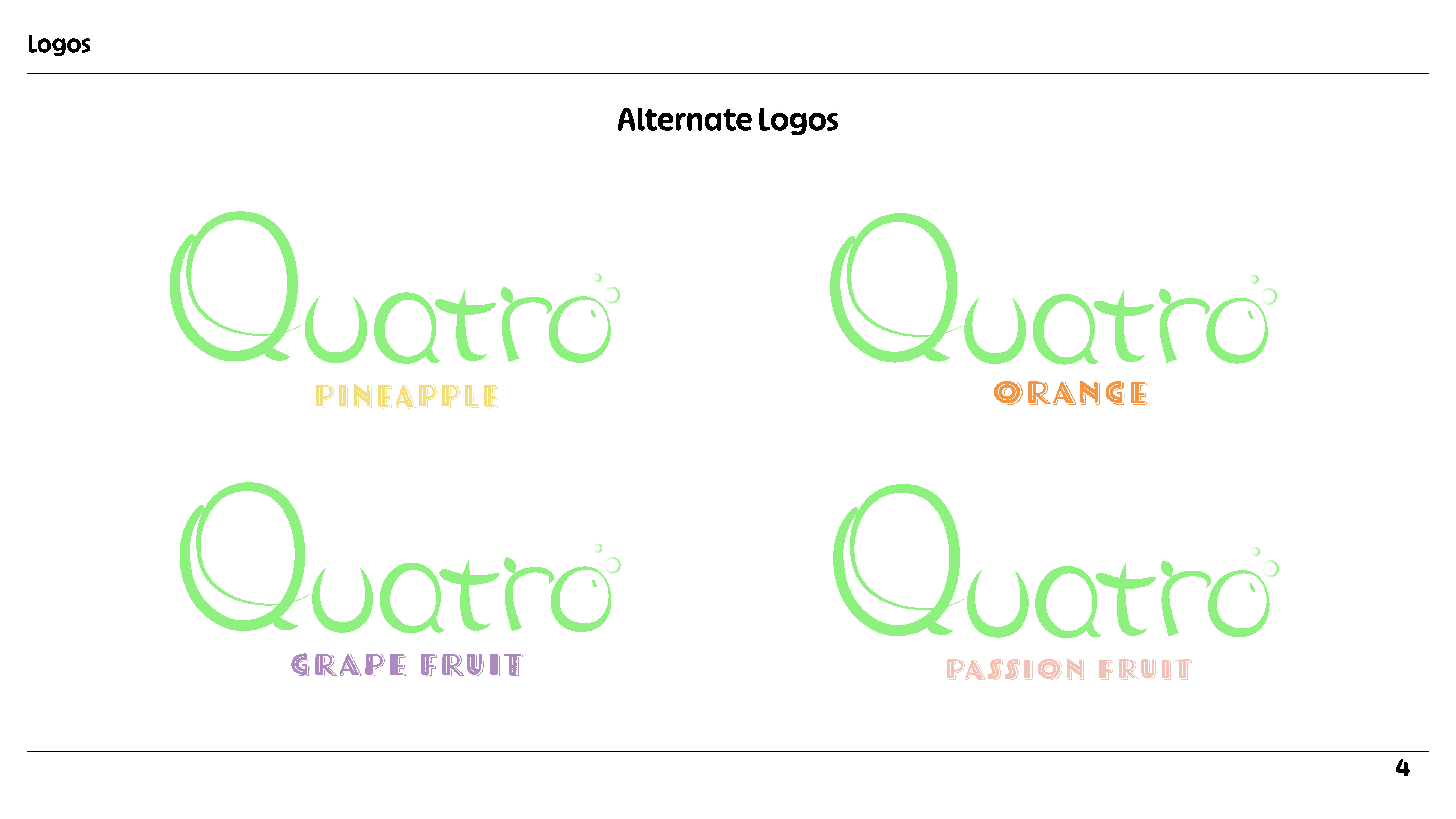 Quatro logos